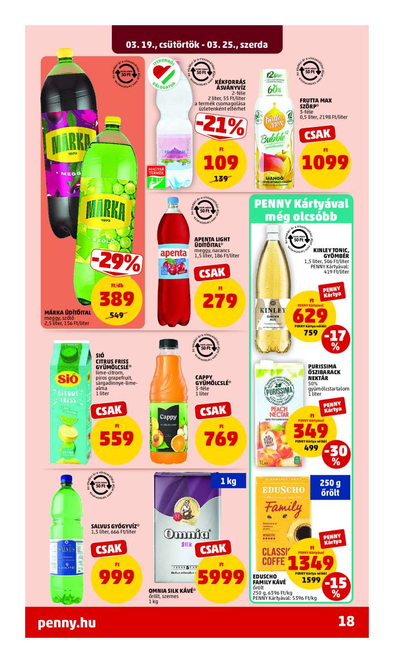 Penny Akciós Újság 22 oldal