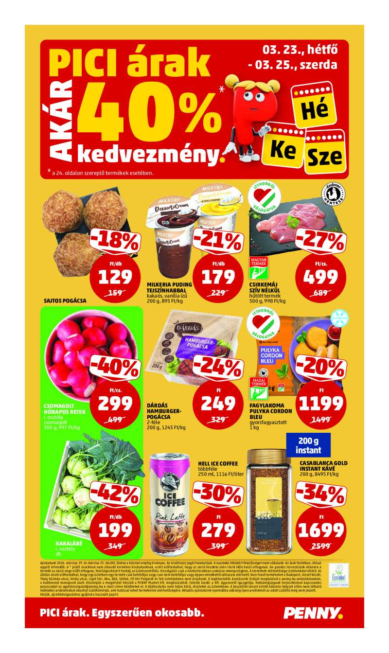 Penny Akciós Újság 28 oldal