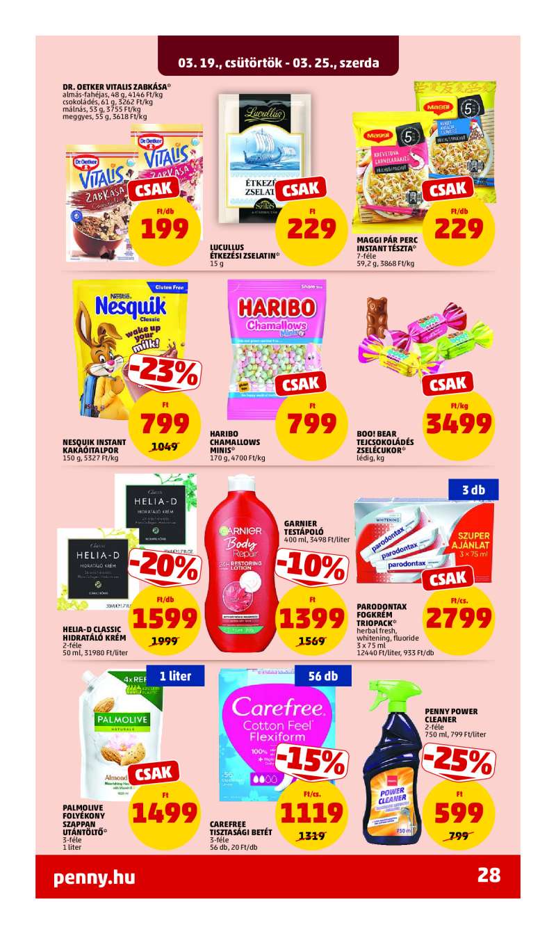 Penny Akciós Újság 32 oldal