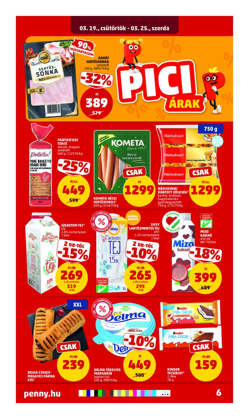 Penny Akciós Újság 8 oldal