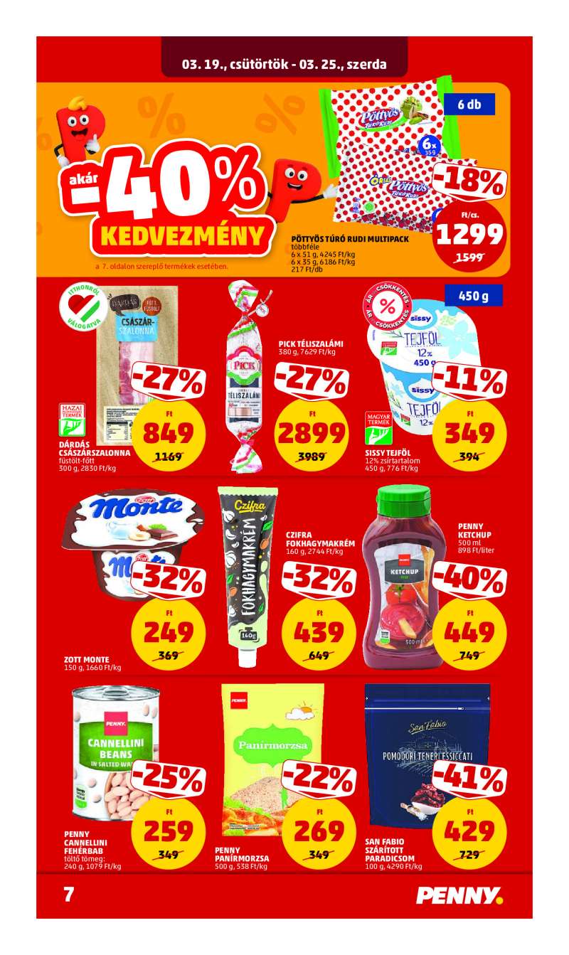 Penny Akciós Újság 9 oldal