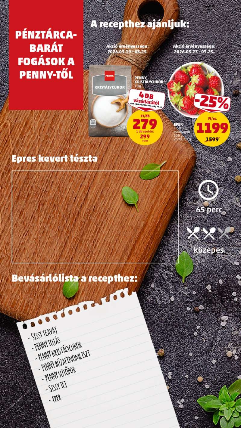 Penny Akciós Újság 12 oldal