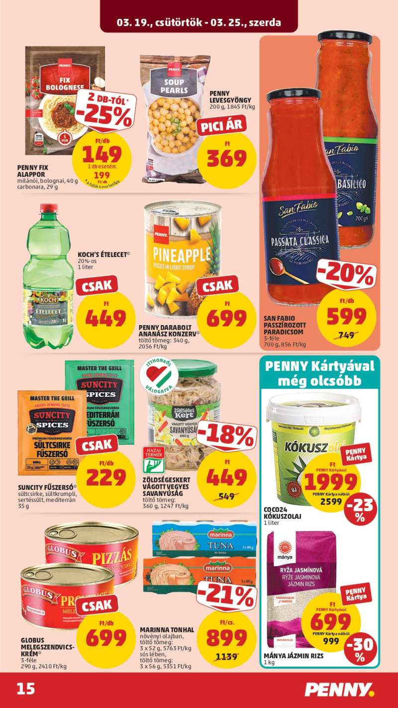 Penny Akciós Újság 19 oldal