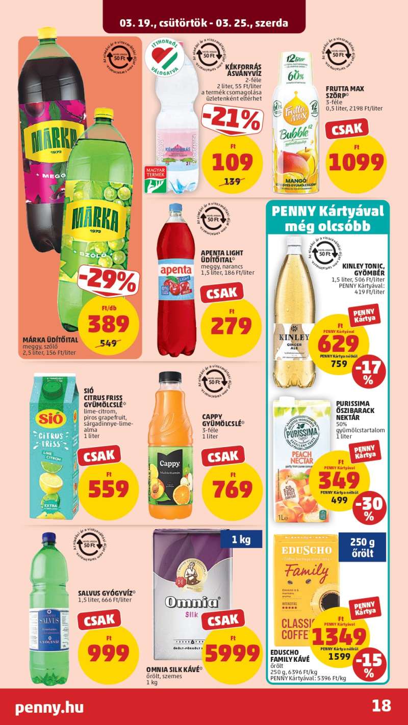Penny Akciós Újság 22 oldal