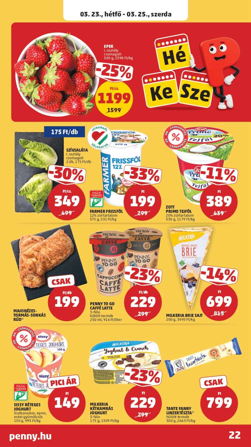 Penny Akciós Újság 26 oldal