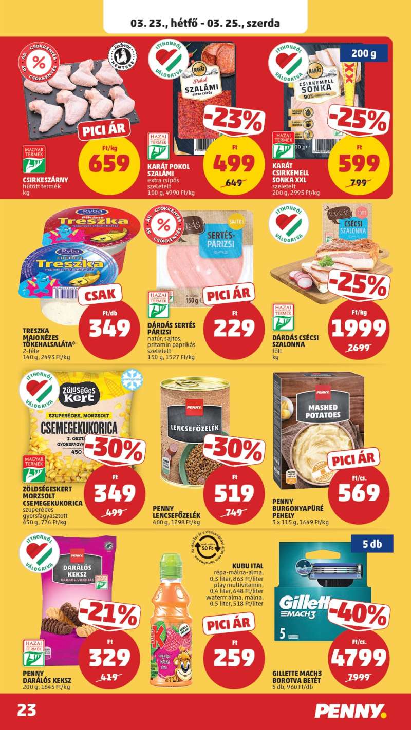 Penny Akciós Újság 27 oldal