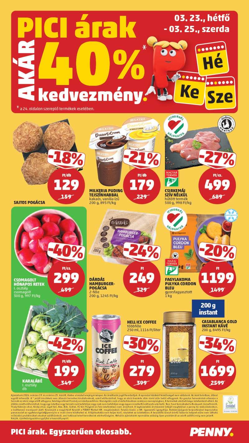 Penny Akciós Újság 28 oldal