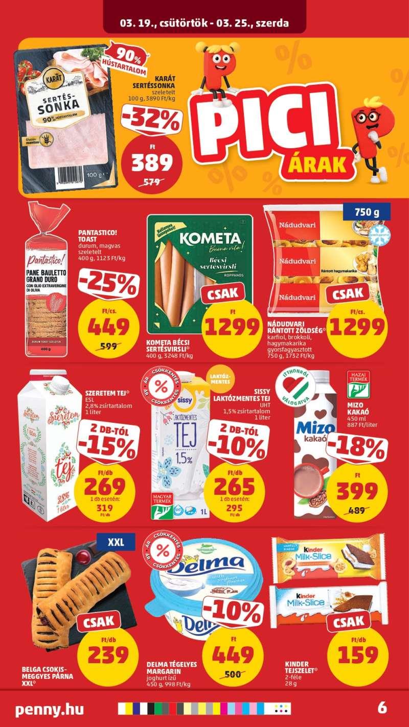 Penny Akciós Újság 8 oldal