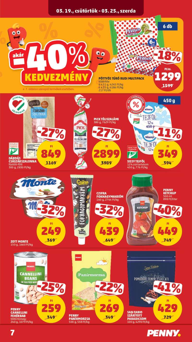 Penny Akciós Újság 9 oldal