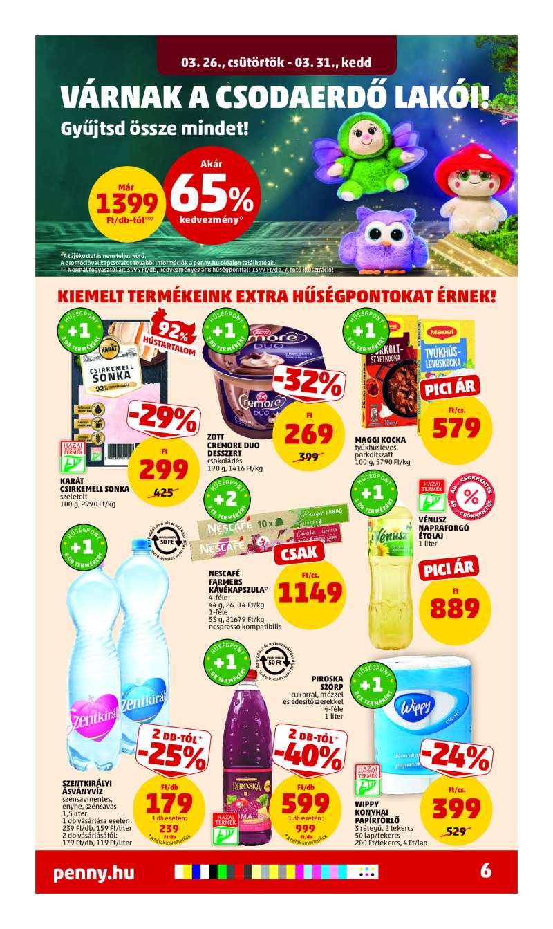 Penny Akciós Újság 10 oldal