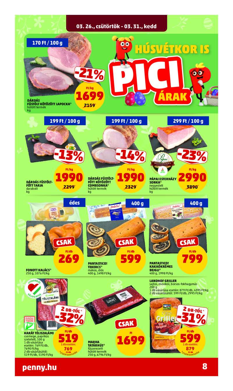 Penny Akciós Újság 12 oldal