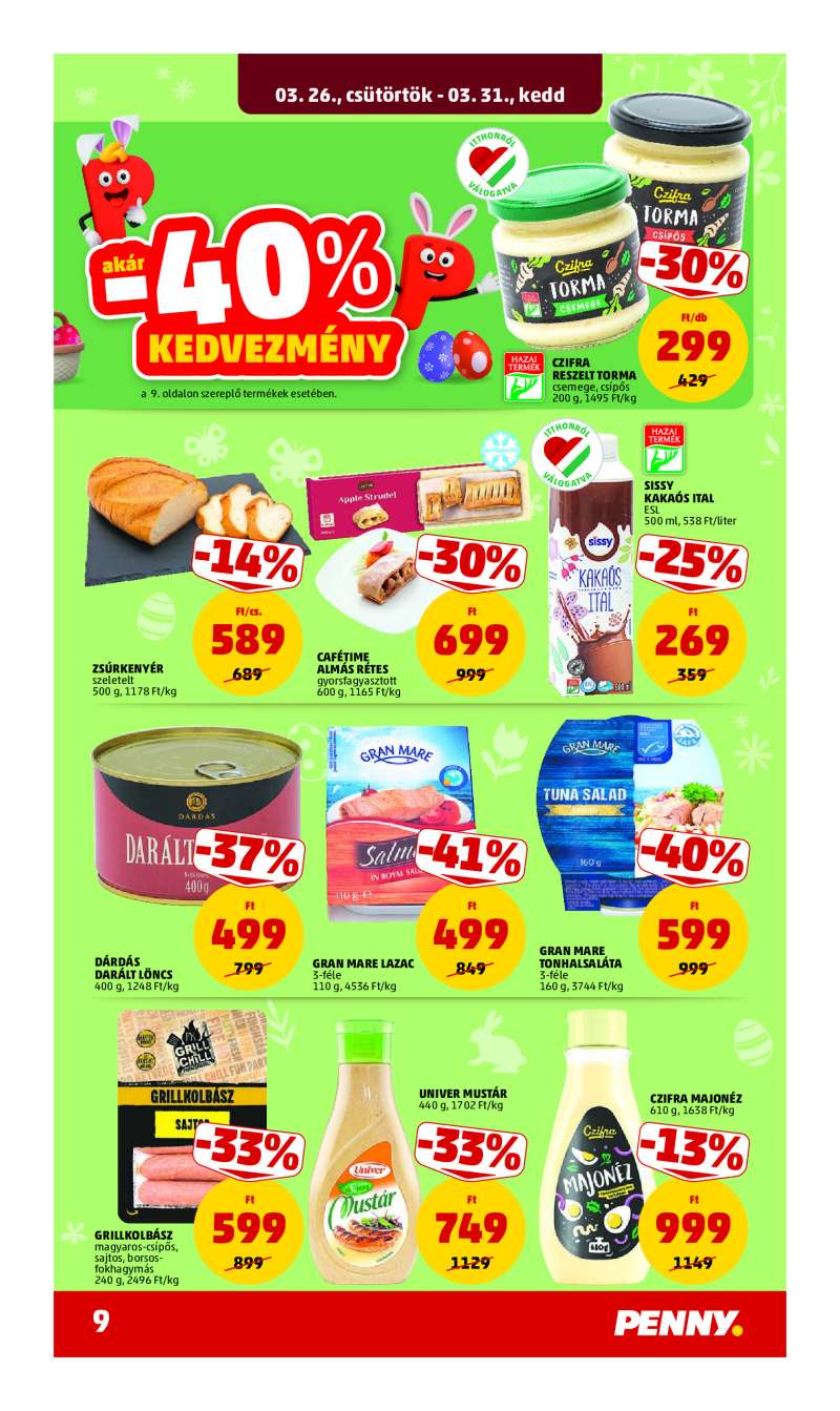 Penny Akciós Újság 13 oldal