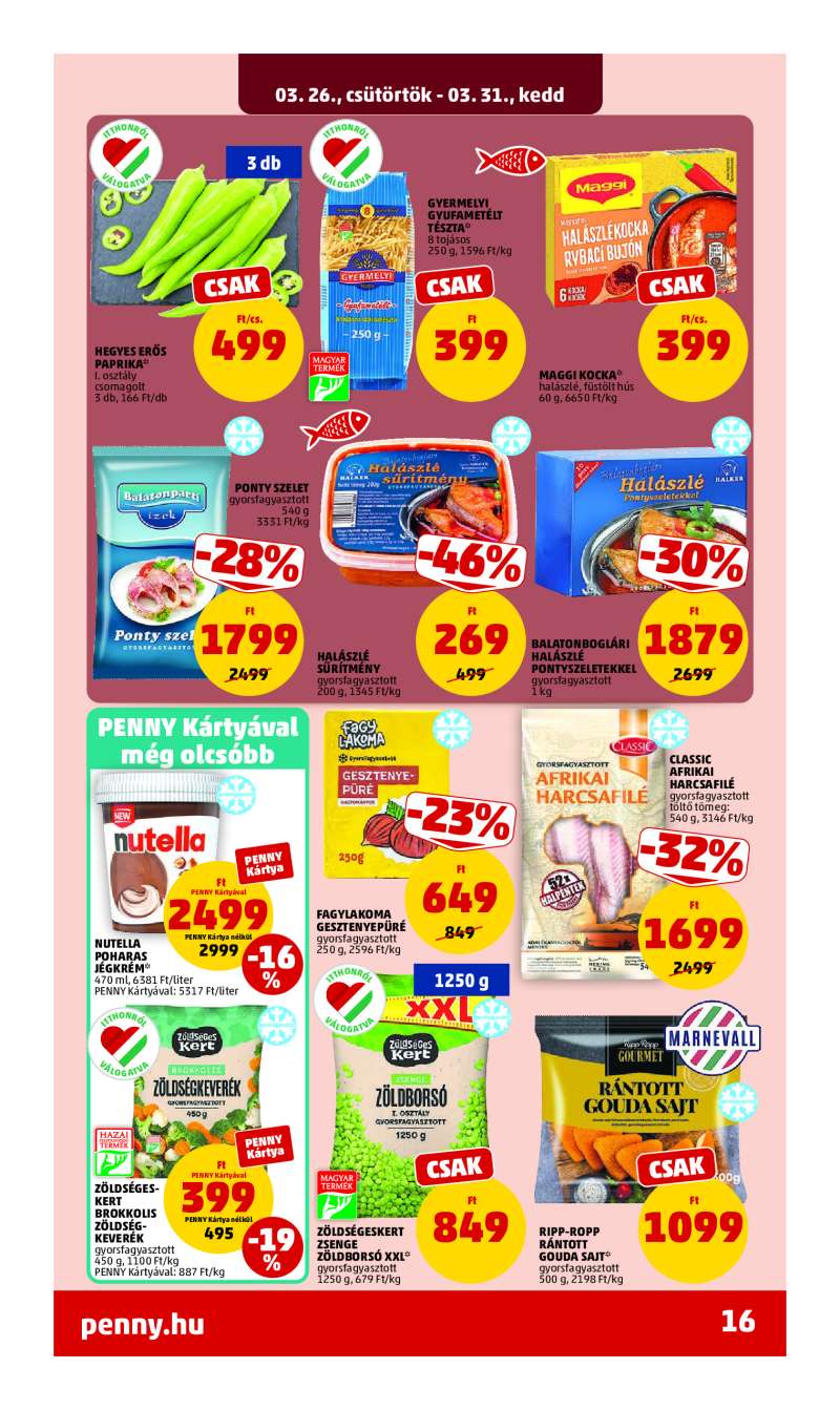 Penny Akciós Újság 20 oldal