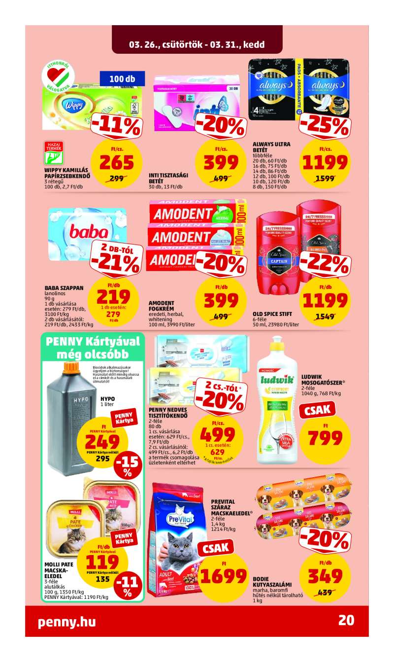 Penny Akciós Újság 24 oldal