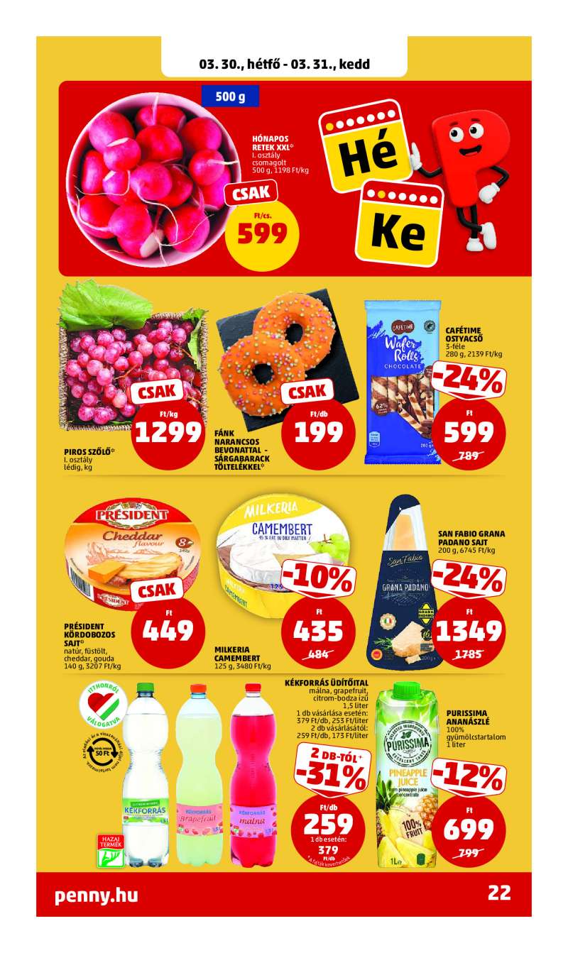Penny Akciós Újság 26 oldal