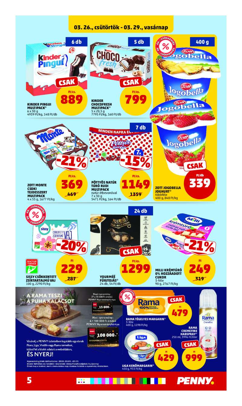 Penny Akciós Újság 7 oldal