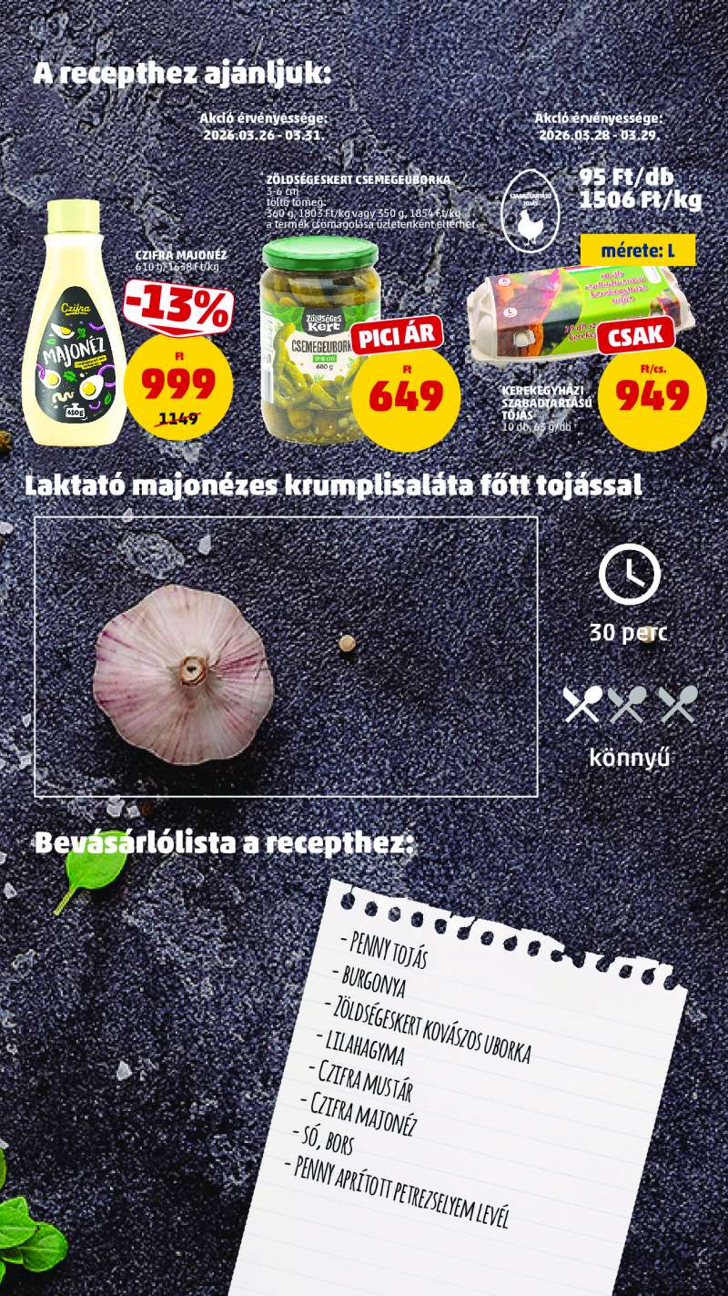Penny Akciós Újság 9 oldal