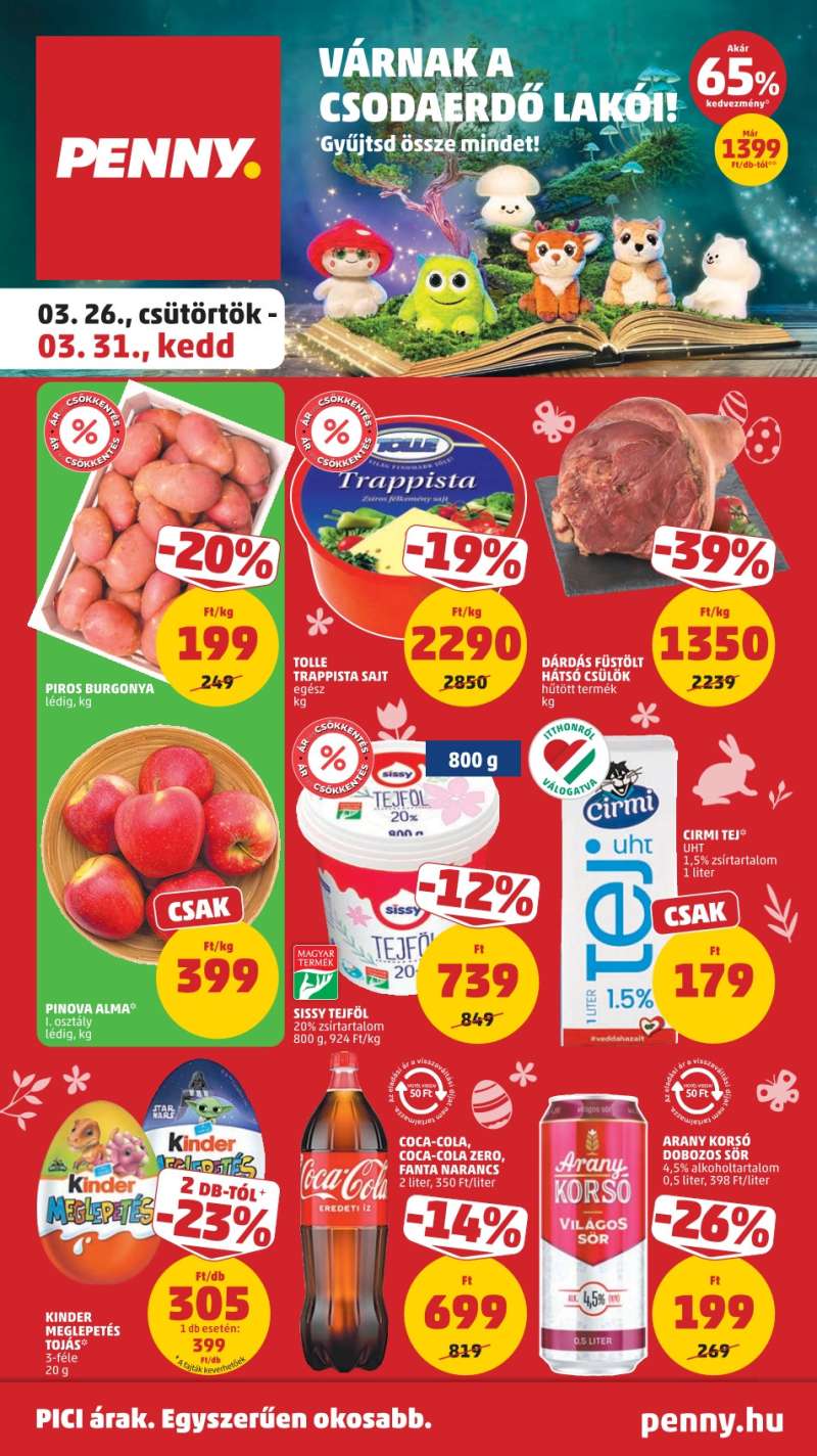 Penny Akciós Újság 1 oldal