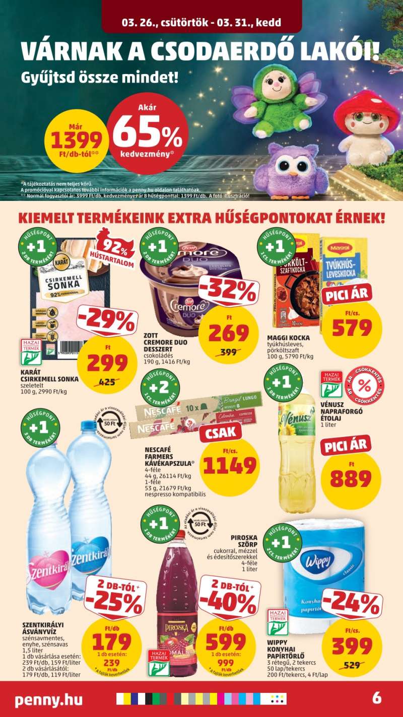 Penny Akciós Újság 10 oldal
