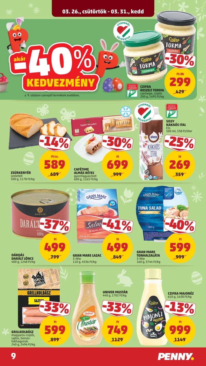 Penny Akciós Újság 13 oldal