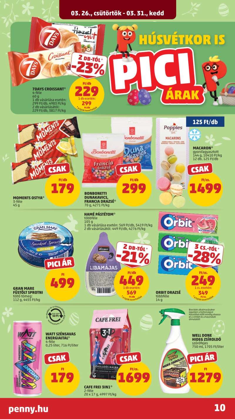 Penny Akciós Újság 14 oldal