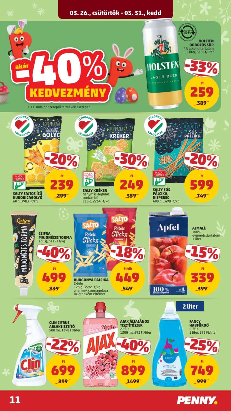 Penny Akciós Újság 15 oldal