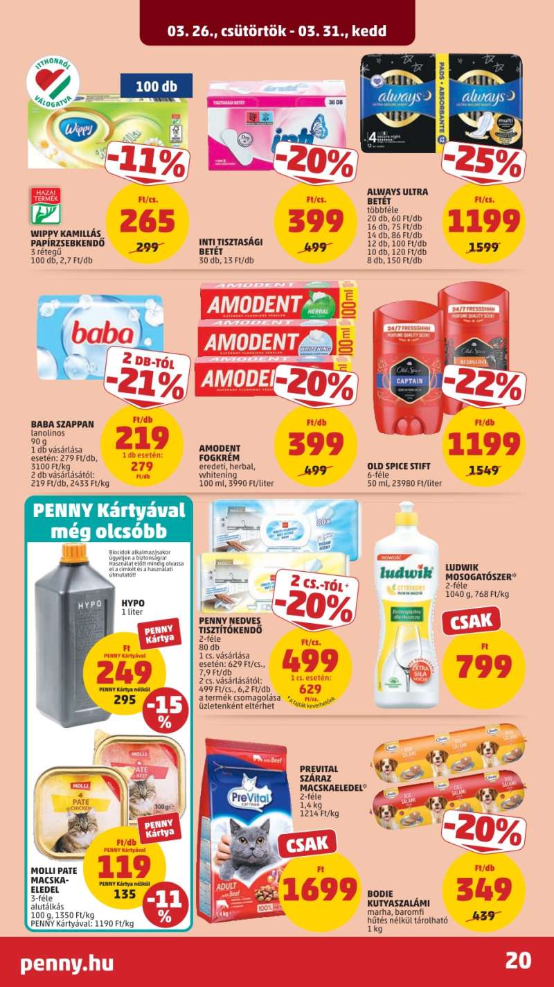 Penny Akciós Újság 24 oldal
