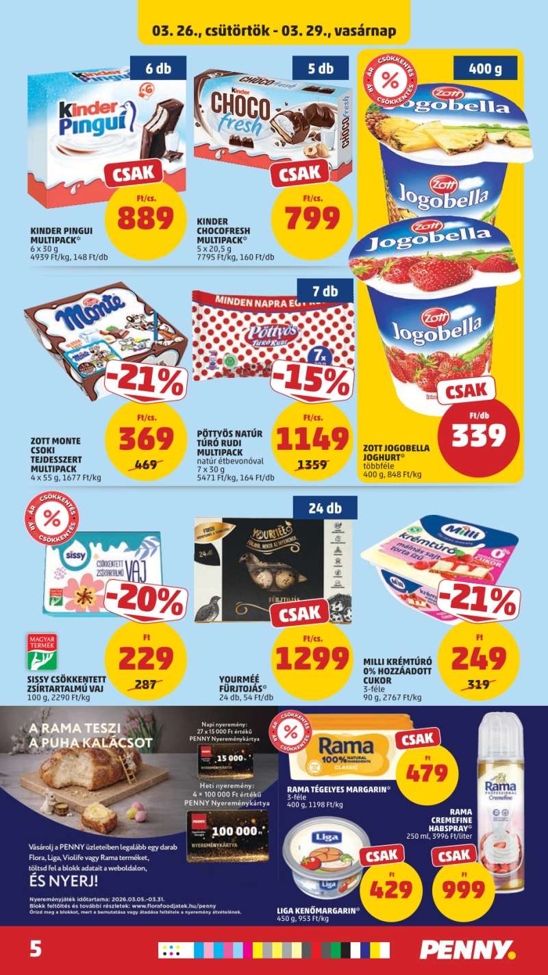 Penny Akciós Újság 7 oldal