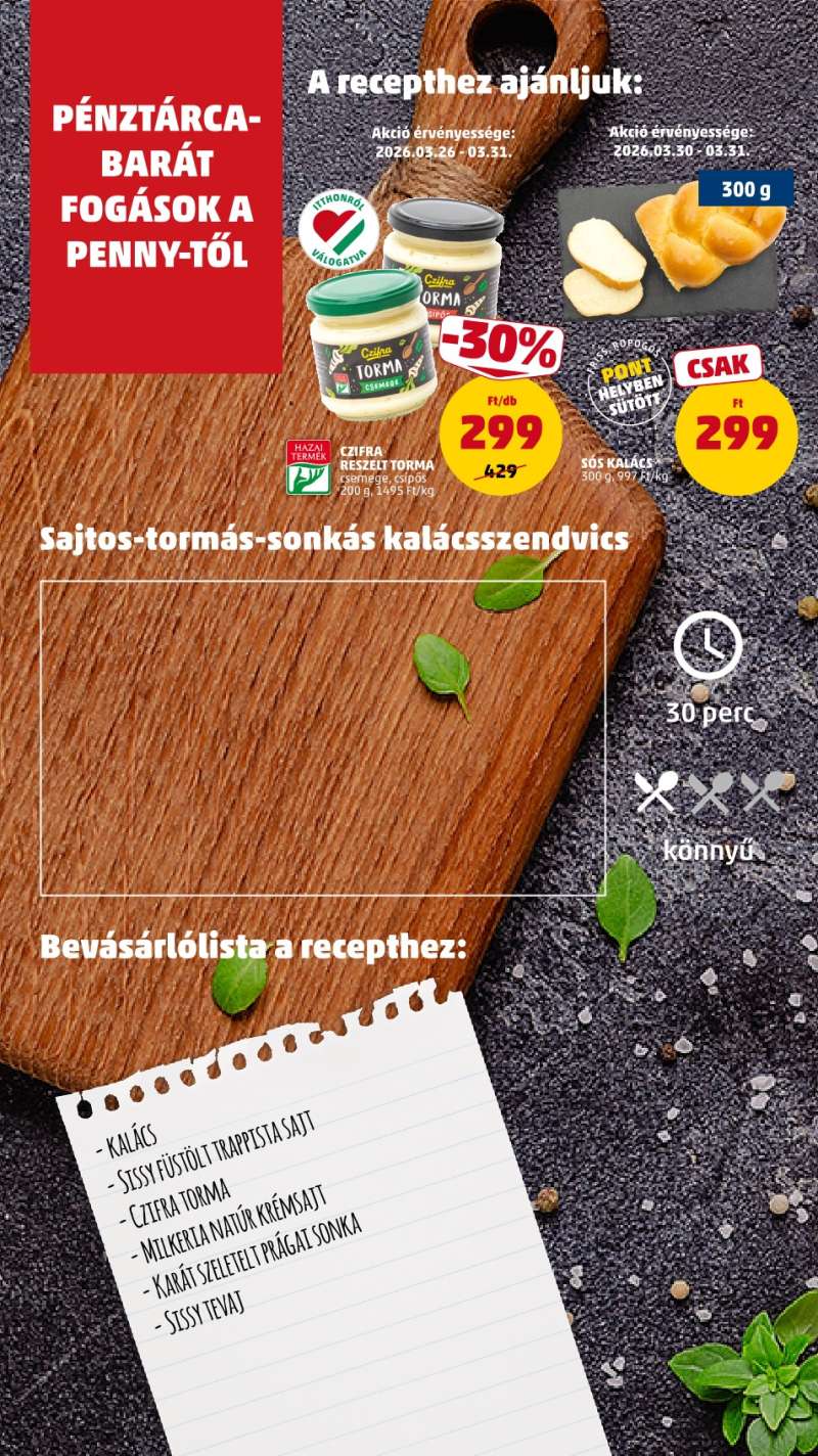 Penny Akciós Újság 8 oldal