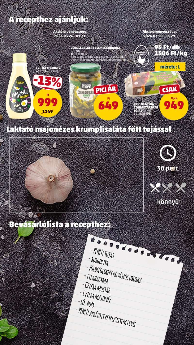 Penny Akciós Újság 9 oldal