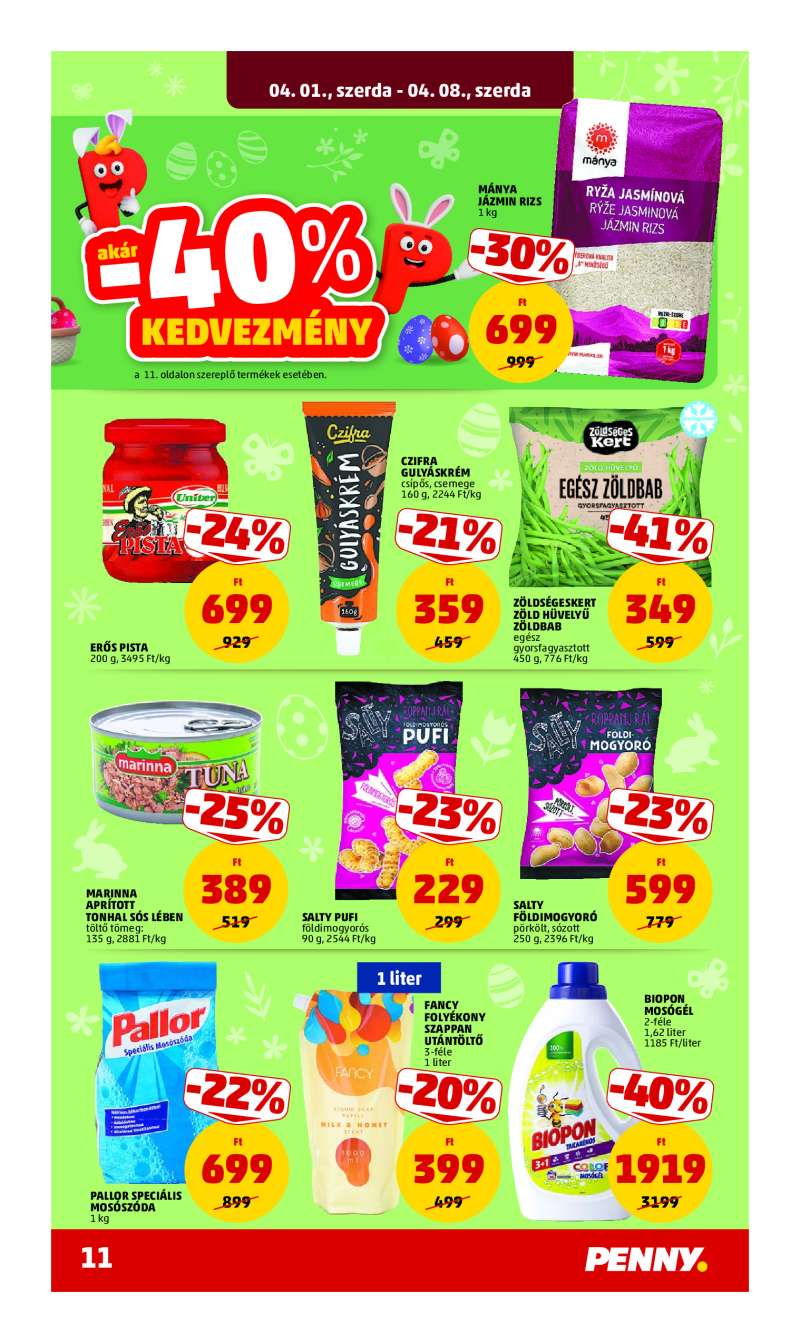 Penny Akciós Újság 15 oldal