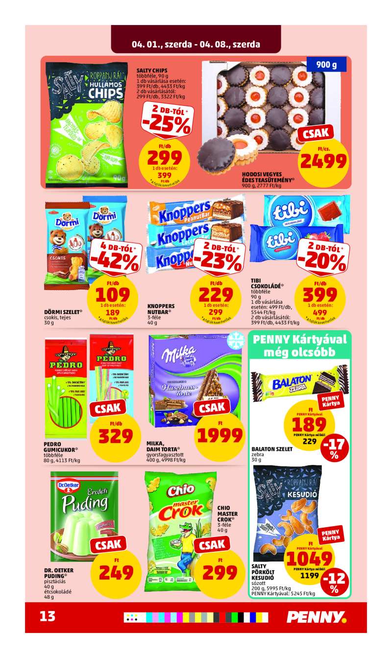 Penny Akciós Újság 17 oldal