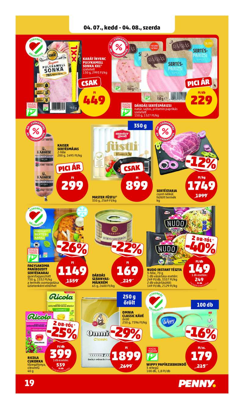 Penny Akciós Újság 23 oldal