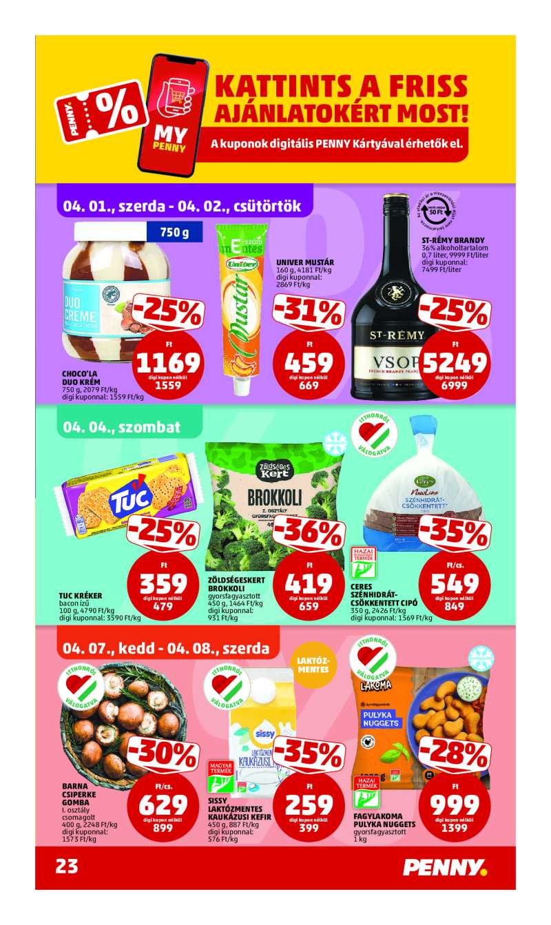Penny Akciós Újság 27 oldal