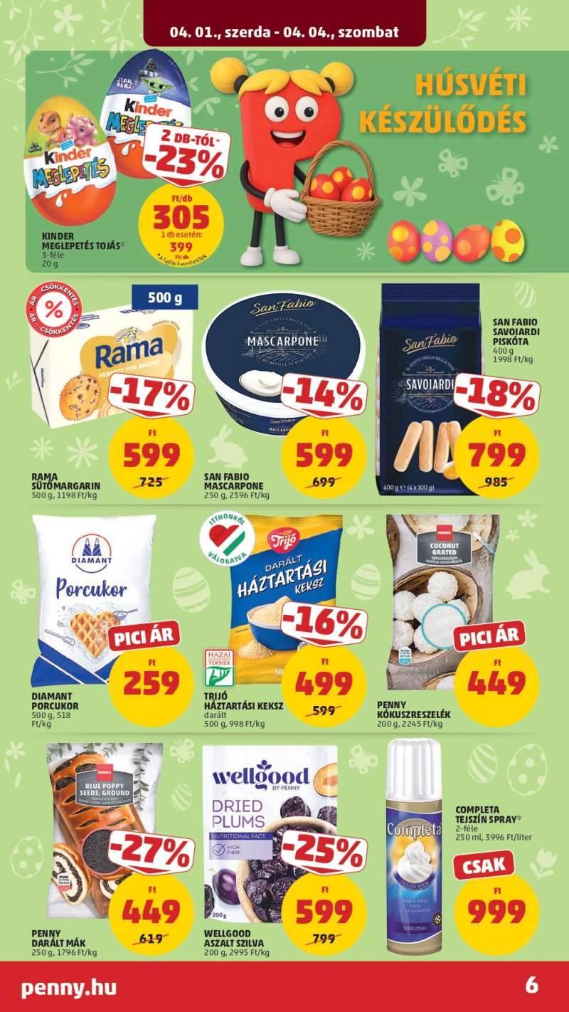 Penny Akciós Újság 10 oldal