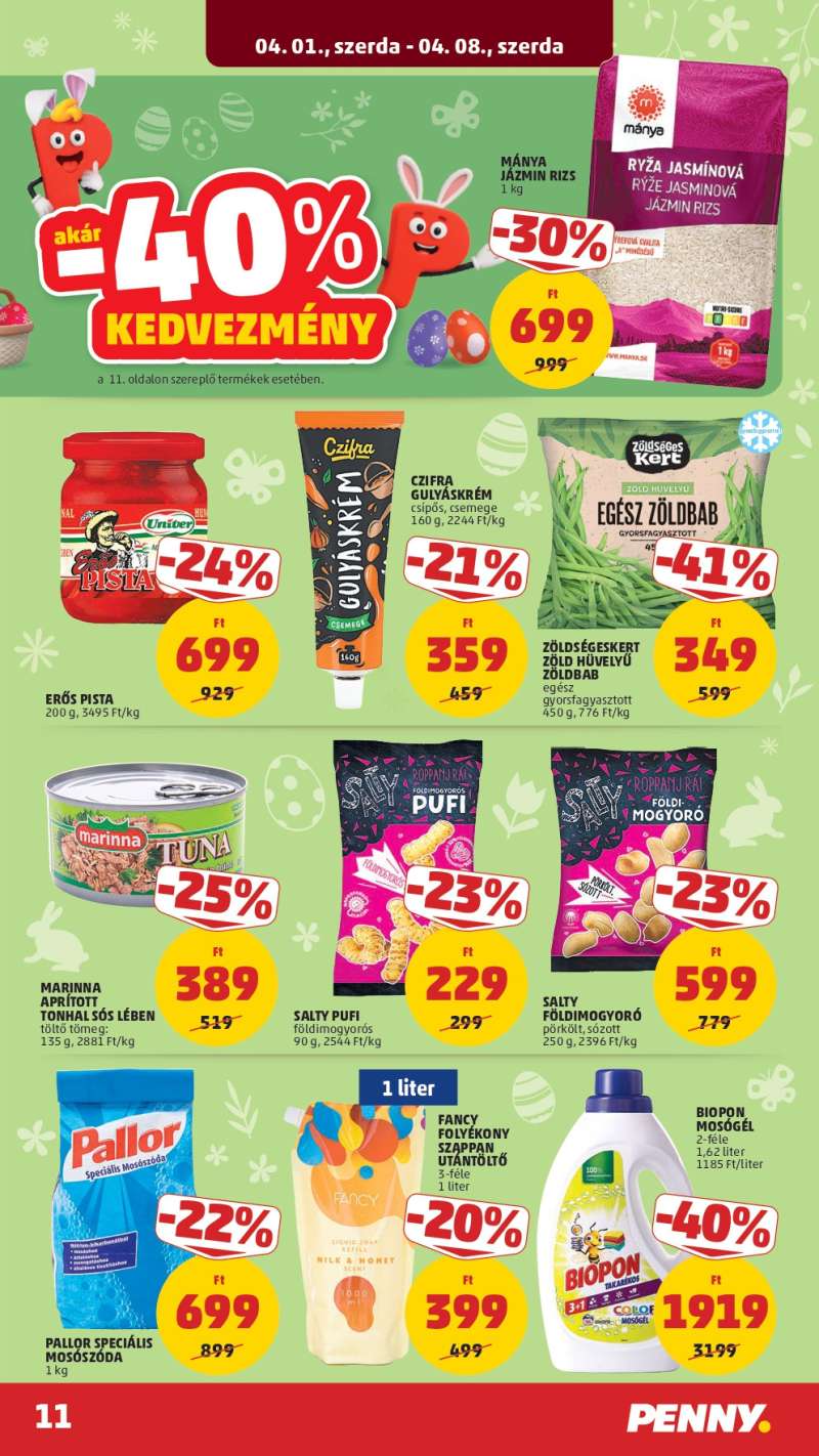 Penny Akciós Újság 15 oldal