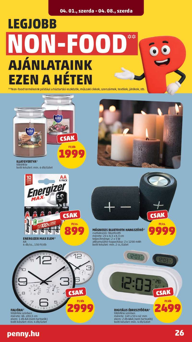 Penny Akciós Újság 30 oldal