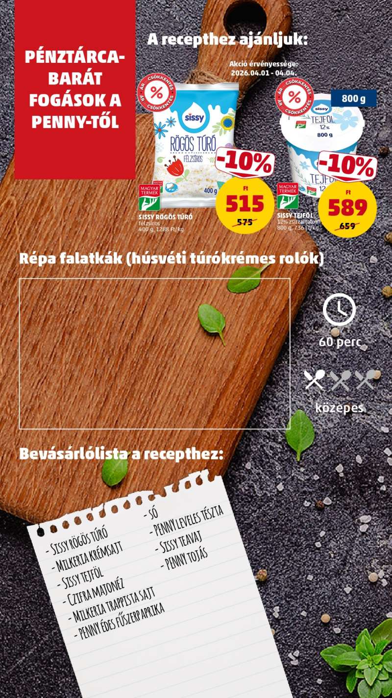 Penny Akciós Újság 8 oldal