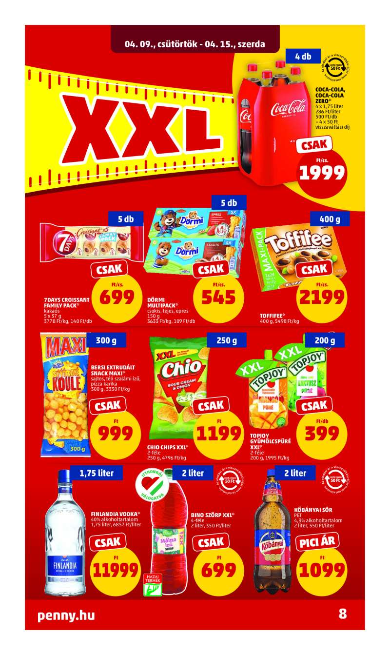 Penny Akciós Újság 10 oldal