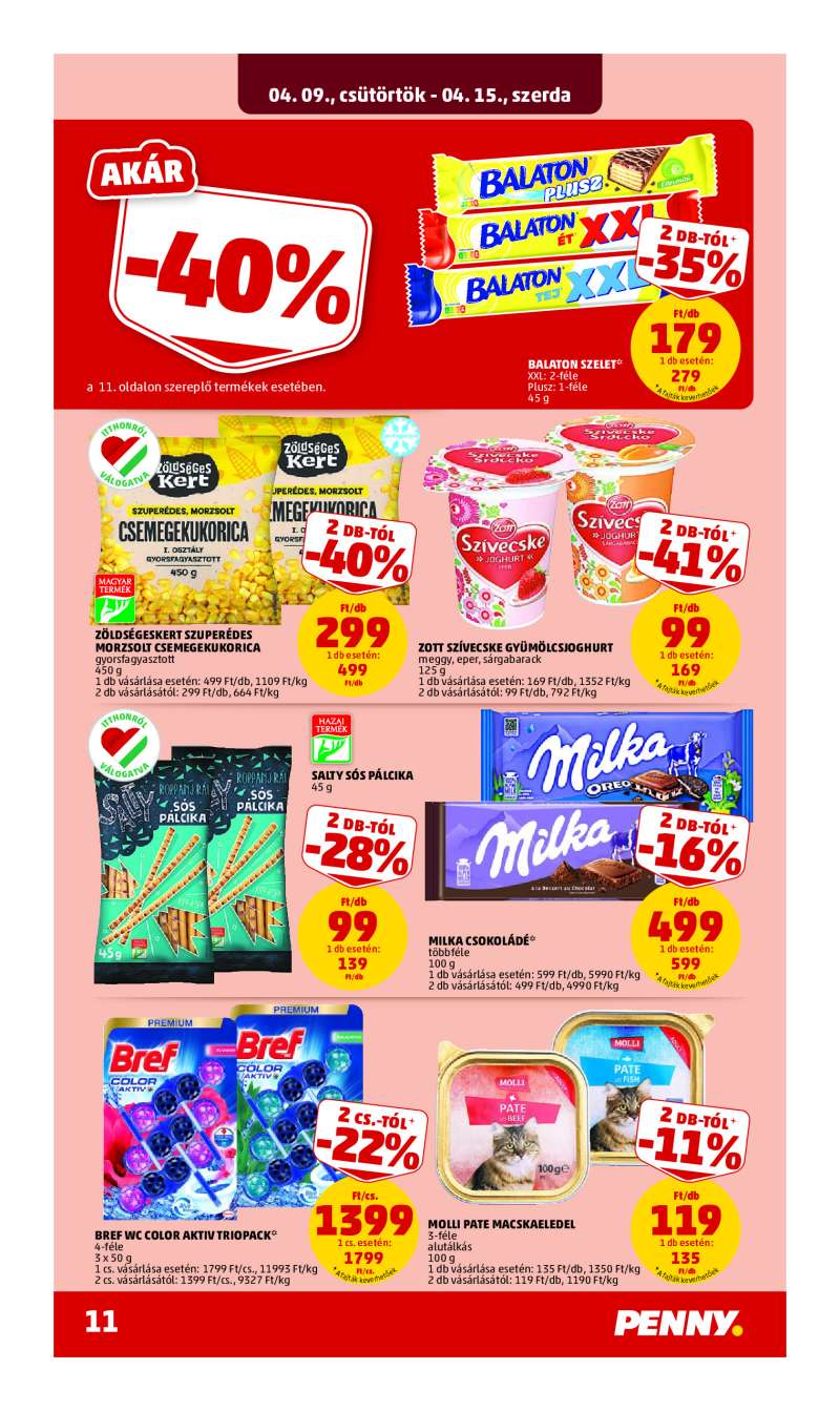 Penny Akciós Újság 15 oldal