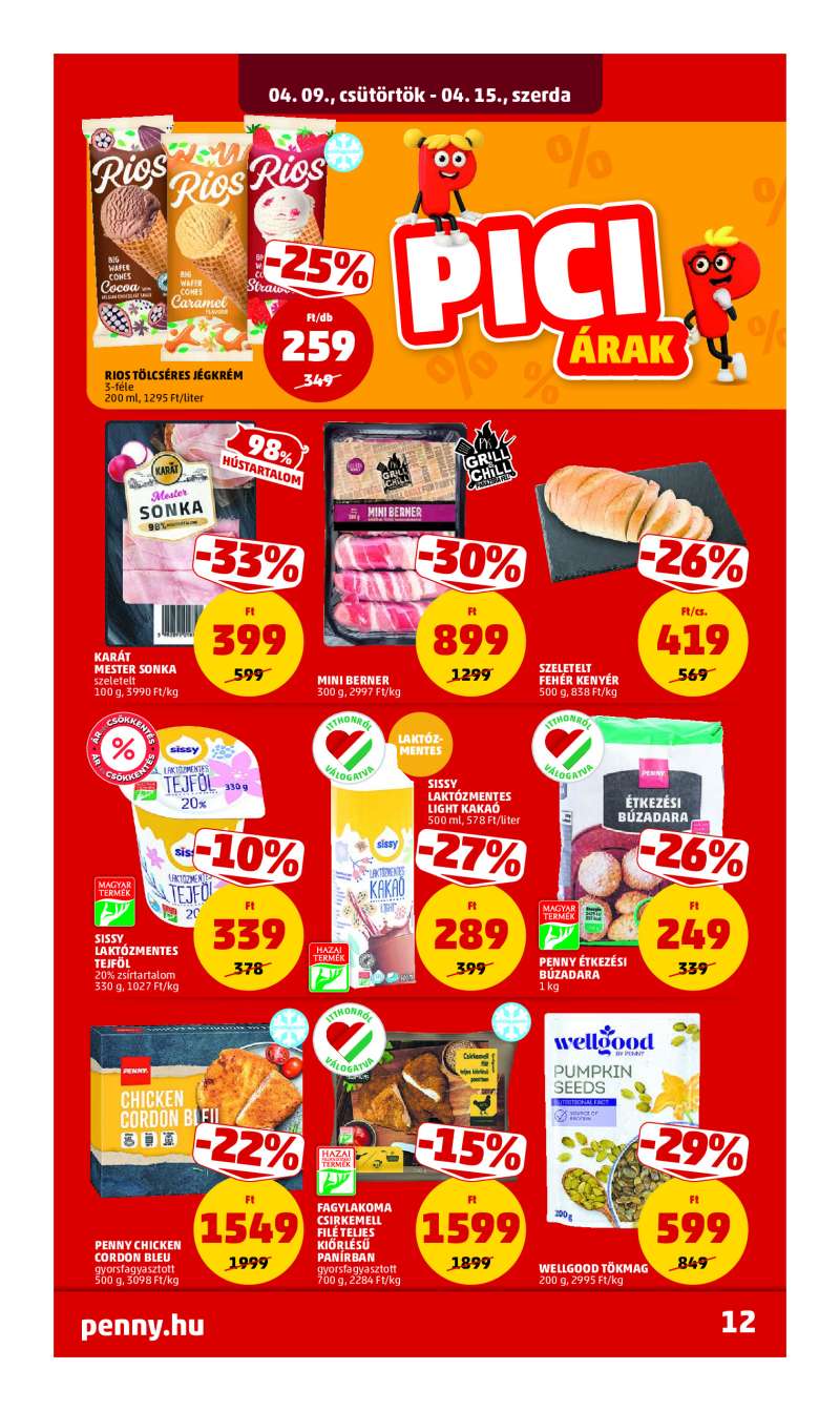 Penny Akciós Újság 16 oldal