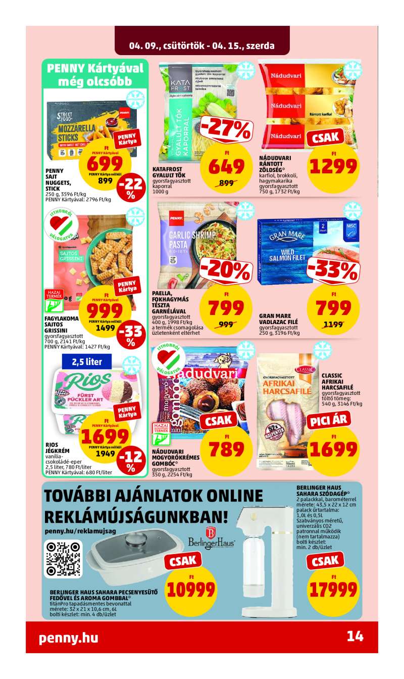 Penny Akciós Újság 18 oldal