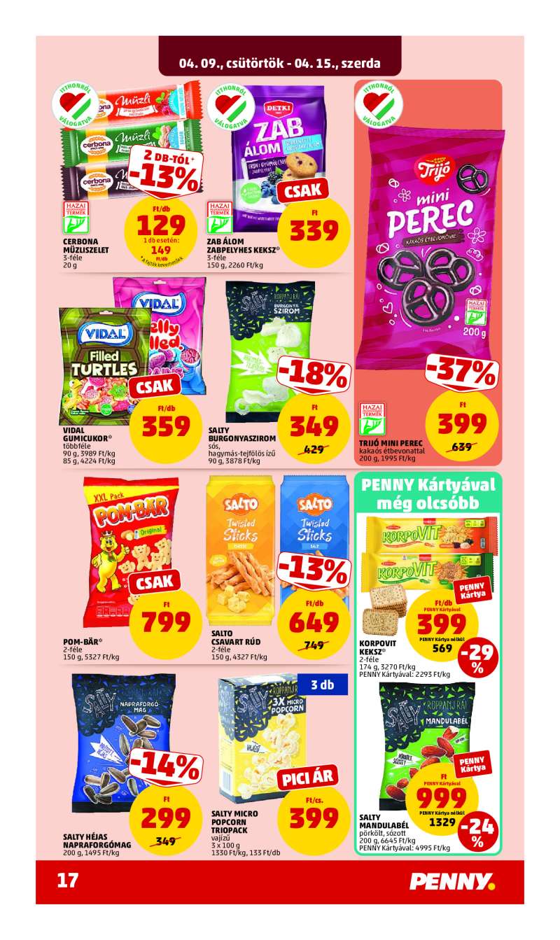 Penny Akciós Újság 21 oldal