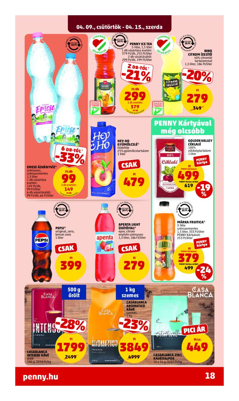 Penny Akciós Újság 22 oldal