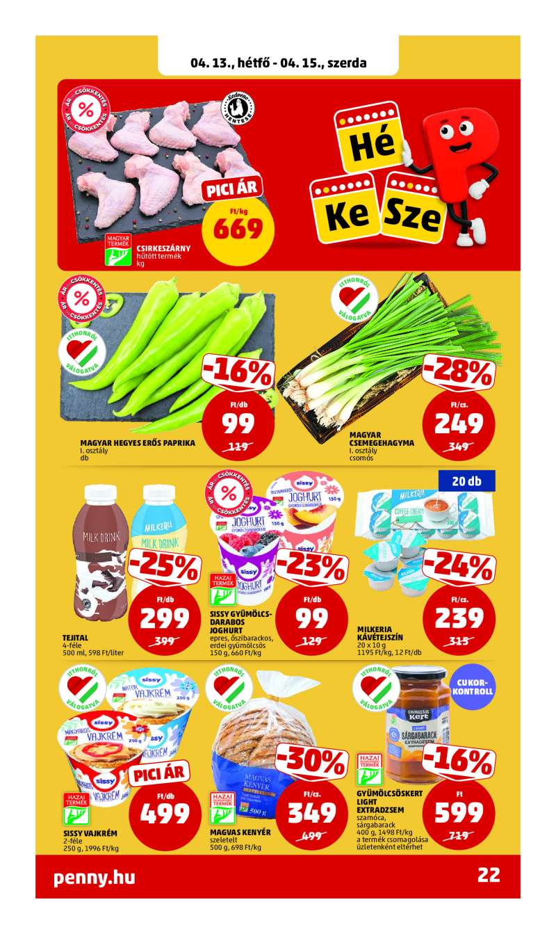 Penny Akciós Újság 26 oldal