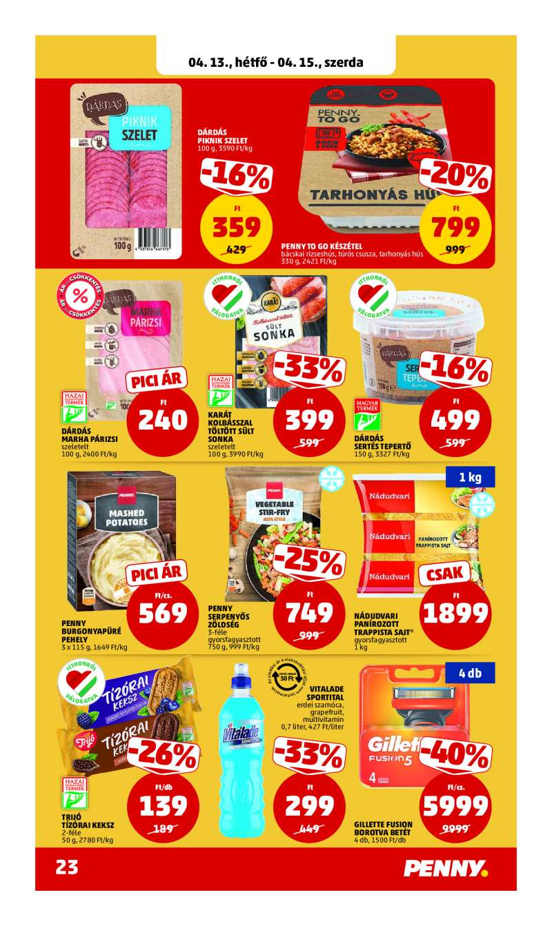 Penny Akciós Újság 27 oldal