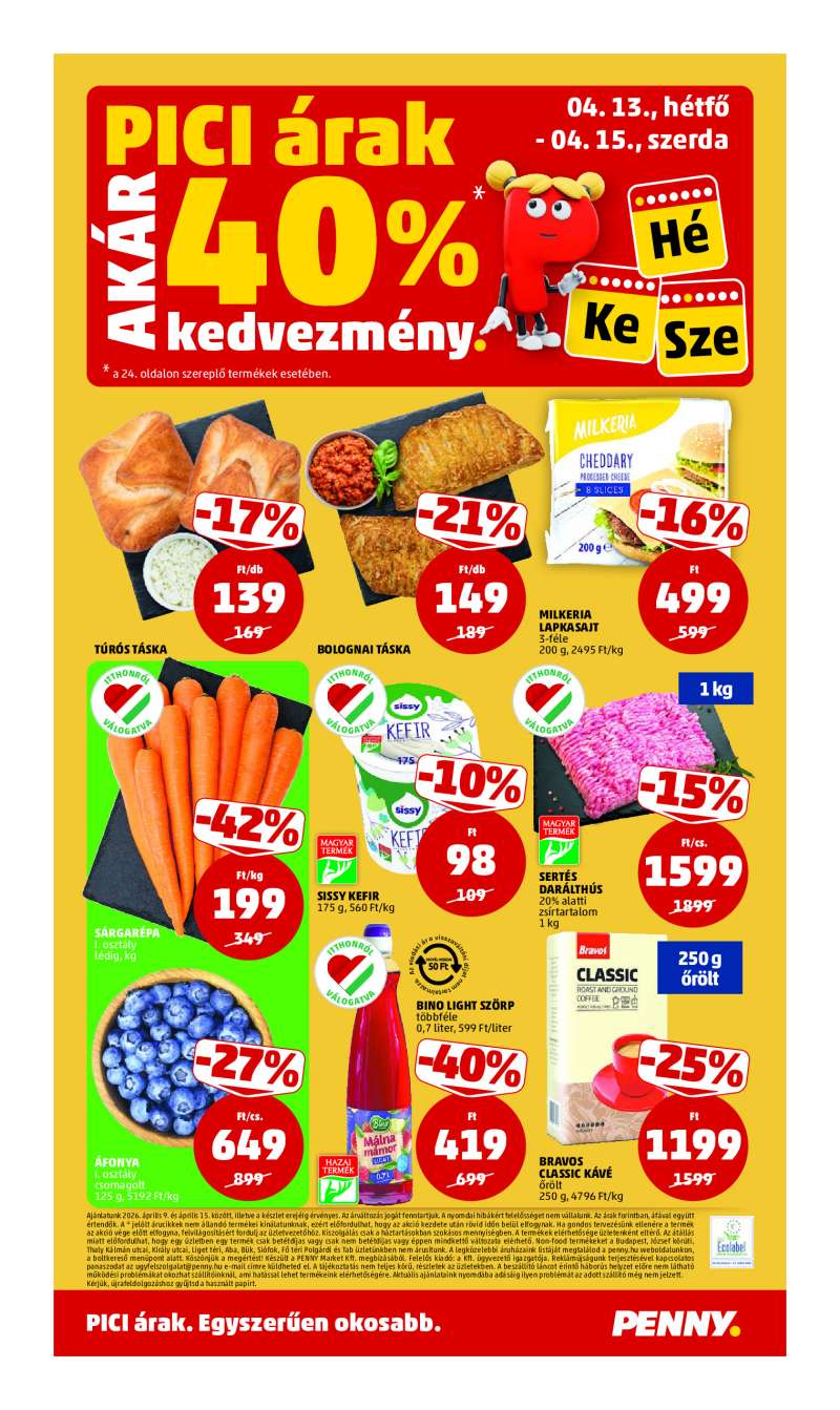 Penny Akciós Újság 28 oldal
