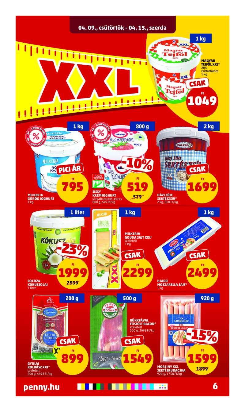 Penny Akciós Újság 8 oldal
