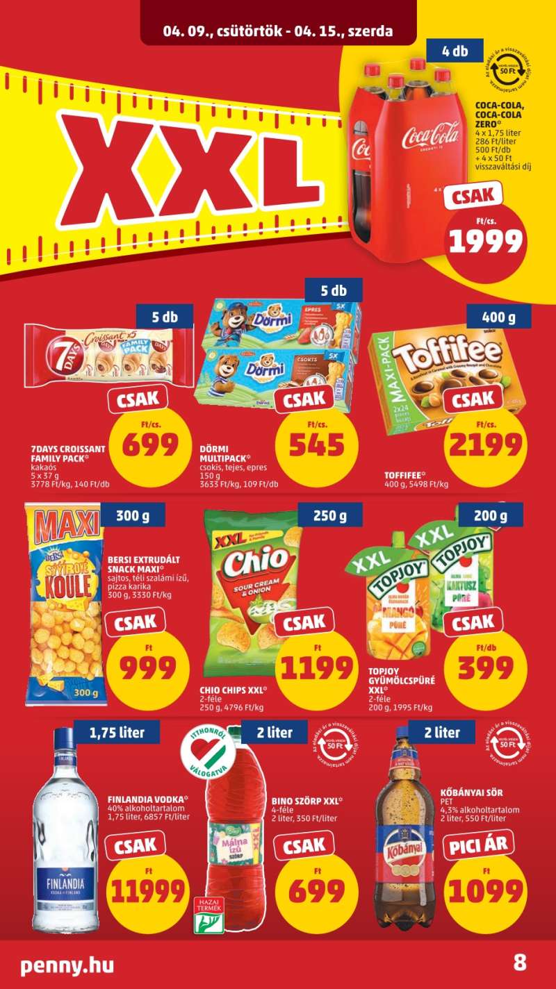 Penny Akciós Újság 10 oldal
