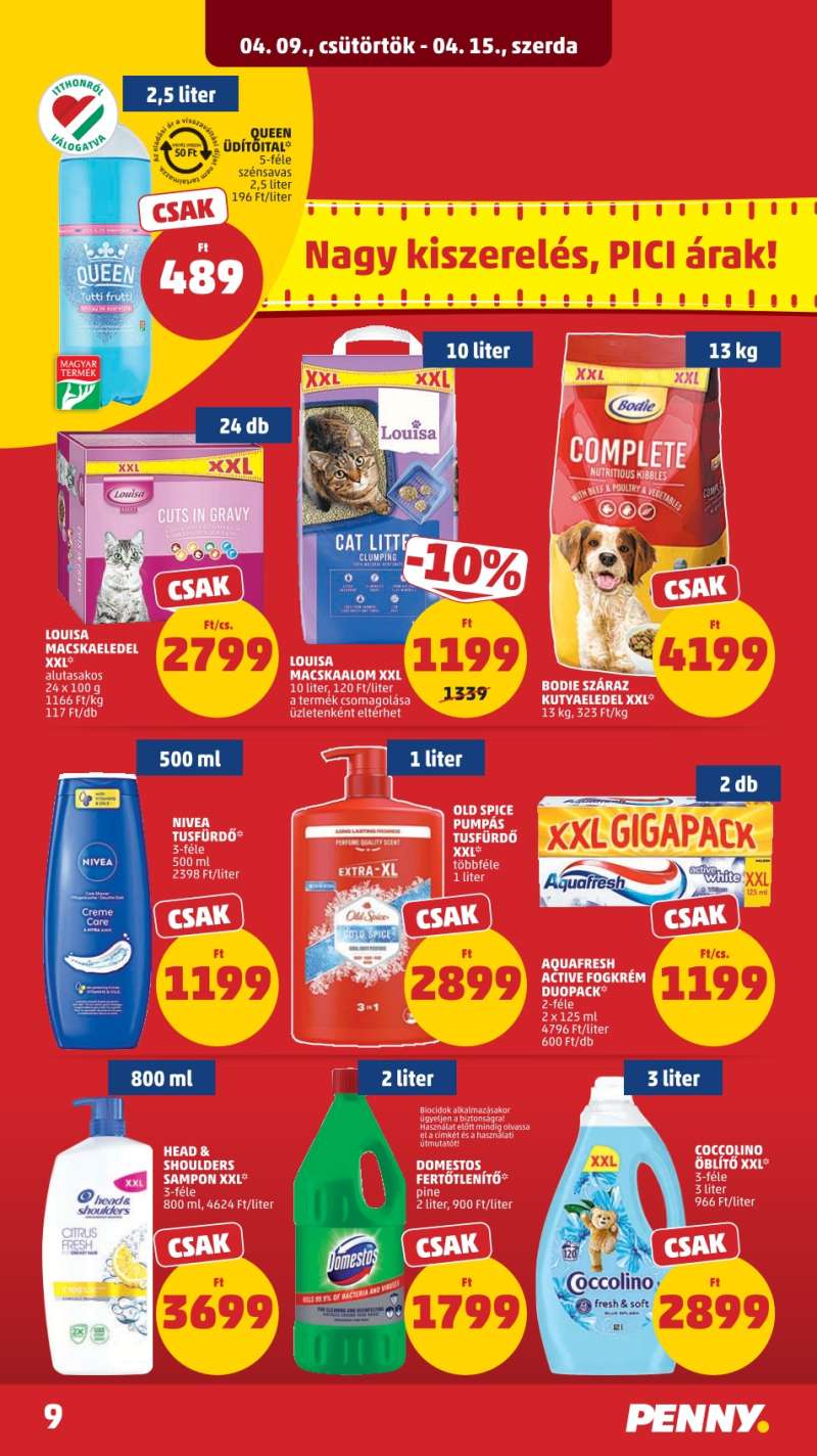 Penny Akciós Újság 11 oldal